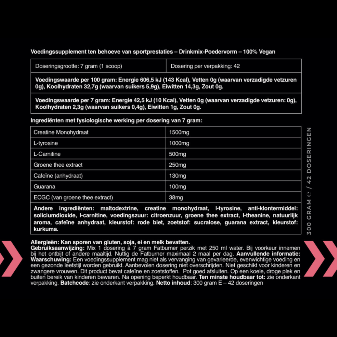 Fatburner  - 300 Gram